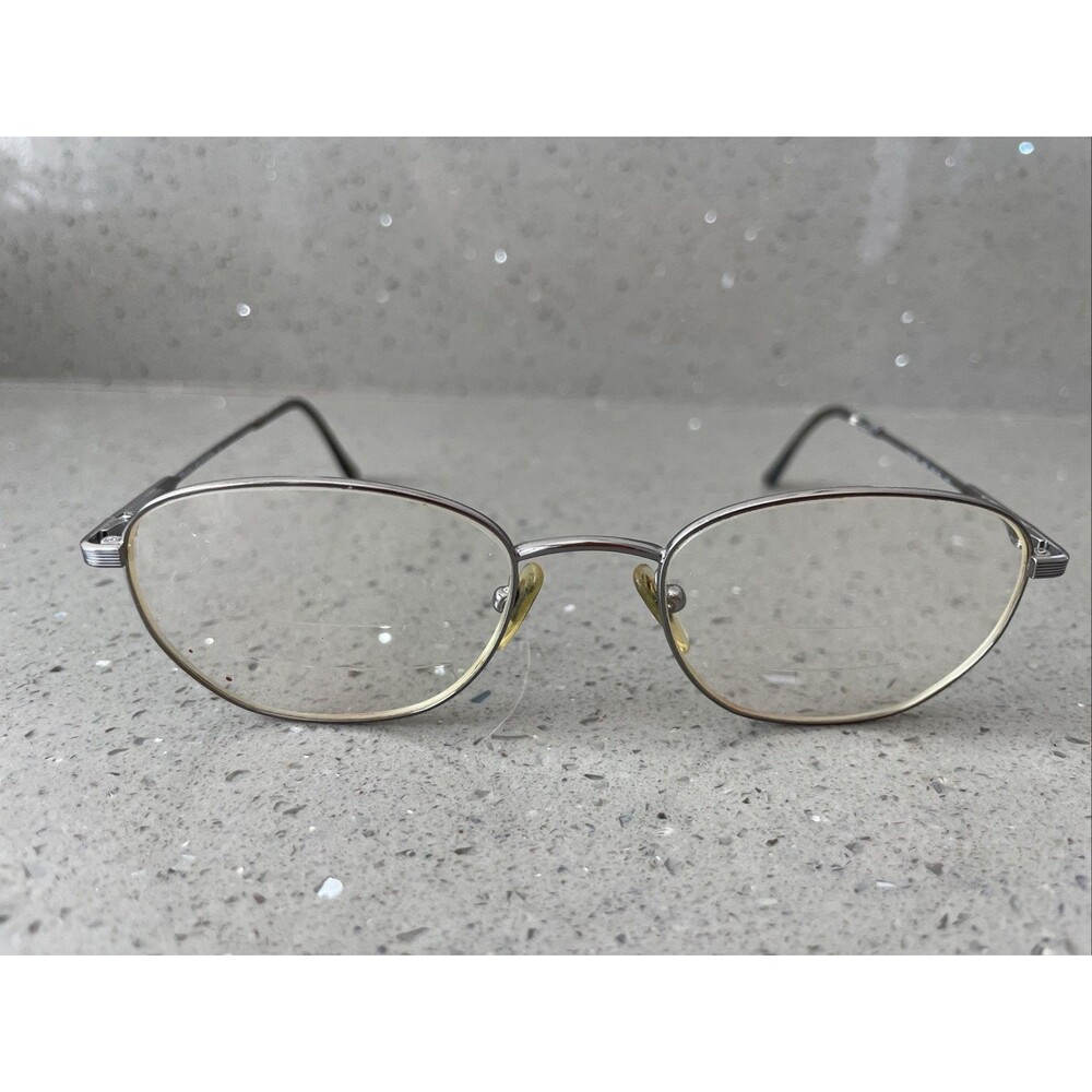Brooks Brothers BB 189 1081 Silver Eyeglasses Frames ONLY 50-19 135 Italy Unisex